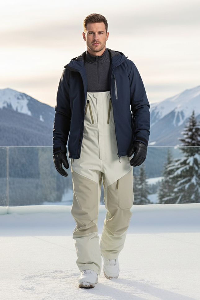 Pantalon De Ski Beige - Polyester