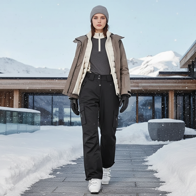 Pantalon De Ski Femme Noir