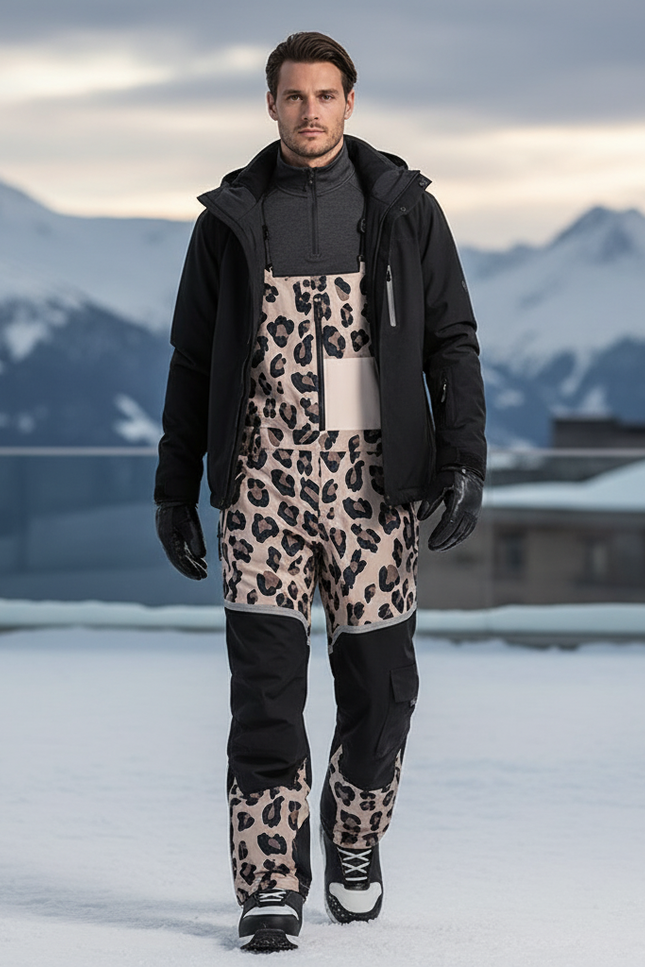Veste Et Pantalon De Ski - Imprimé Polyester