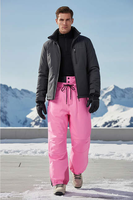 Pantalon De Ski 5ea7 - Rose Polyester