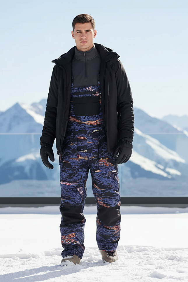 Pantalon De Ski Camouflage - Imprimé Polyester