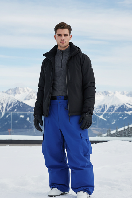 Pantalon De Ski Bleu Electrique - Polyester