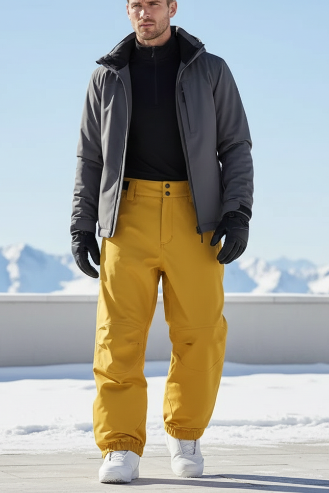 Pantalon De Ski Jaune - Polyester