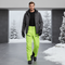 Pantalon De Ski Homme Vert Fluorescent Ample Imperméable Hiver - Polyester