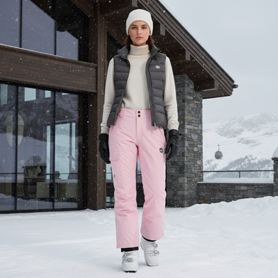 Pantalon De Ski Femme Rose