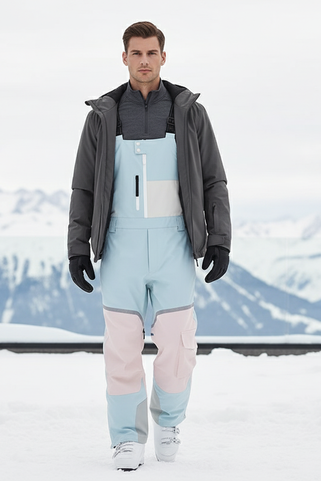 Pantalon De Ski Coloré - Multicolore Polyester