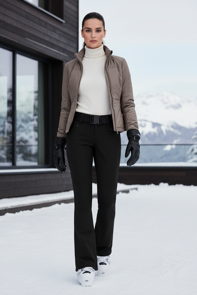Pantalon Et Veste De Ski Femme - Noir Polyester