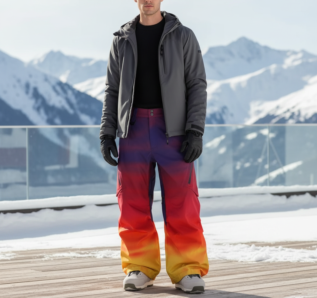 Pantalon De Ski Multicolore - Polyester