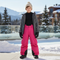 Pantalon De Ski Rose Vif Ample Imperméable Enfant - Polyester