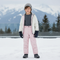 Pantalon De Ski Rose Enfant Matelassé Imperméable Chaud - Polyester