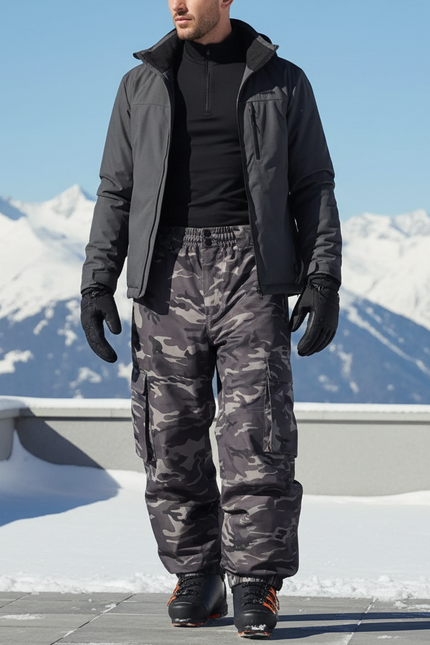 Pantalon De Ski Militaire - Imprimé Polyester