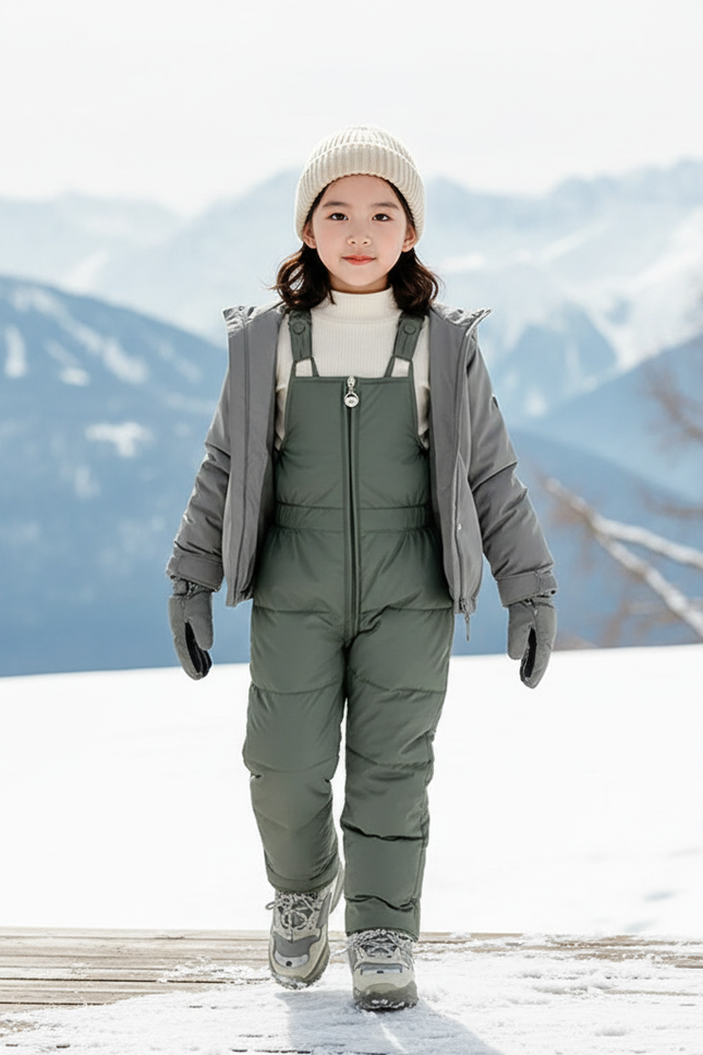 Pantalon De Ski Vert Kaki - Polyester