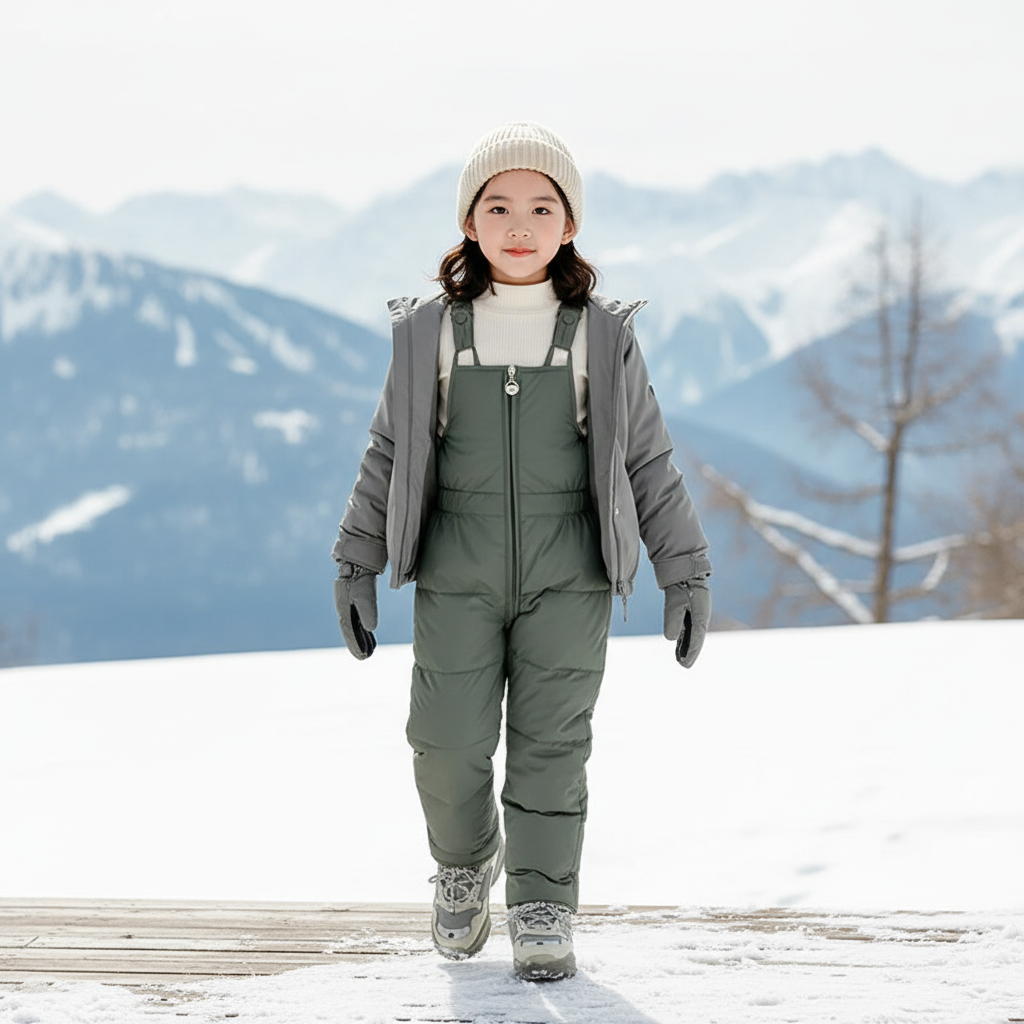 Pantalon De Ski Vert Kaki - Polyester