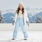 Pantalon De Ski Enfant Bleu Ciel Imperméable Chaud - Polyester