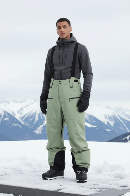 Pantalon De Ski Vert Homme - Polyester