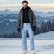 Pantalon De Ski Bleu Ciel Ample Imperméable Respirant Hiver - Polyester