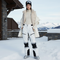 Pantalon De Ski Blanc Imperméable Femme Hiver - Polyester