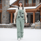 Pantalon De Ski Salopette Vert Menthe Imperméable Unisexe - Polyester
