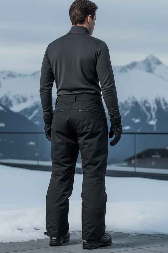 Pantalon De Ski 32cc - Noir Polyester - vue 2