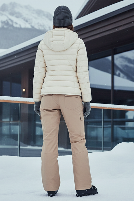 Pantalon De Ski Kaki Femme - Polyester - vue 2