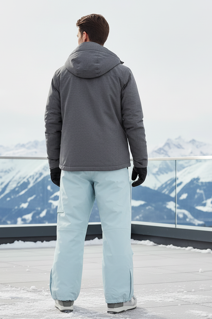 Pantalon De Ski Homme Baggy - Bleu Polyester - vue 2