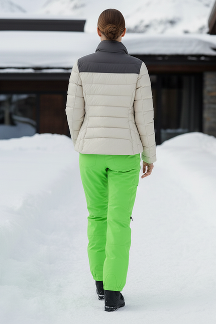 Pantalon De Ski Vert Vif Cargo Imperméable Unisexe - Polyester - vue 2