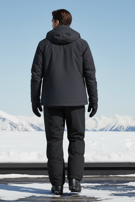 Pantalon De Ski Snowboard - Noir Polyester - vue 2