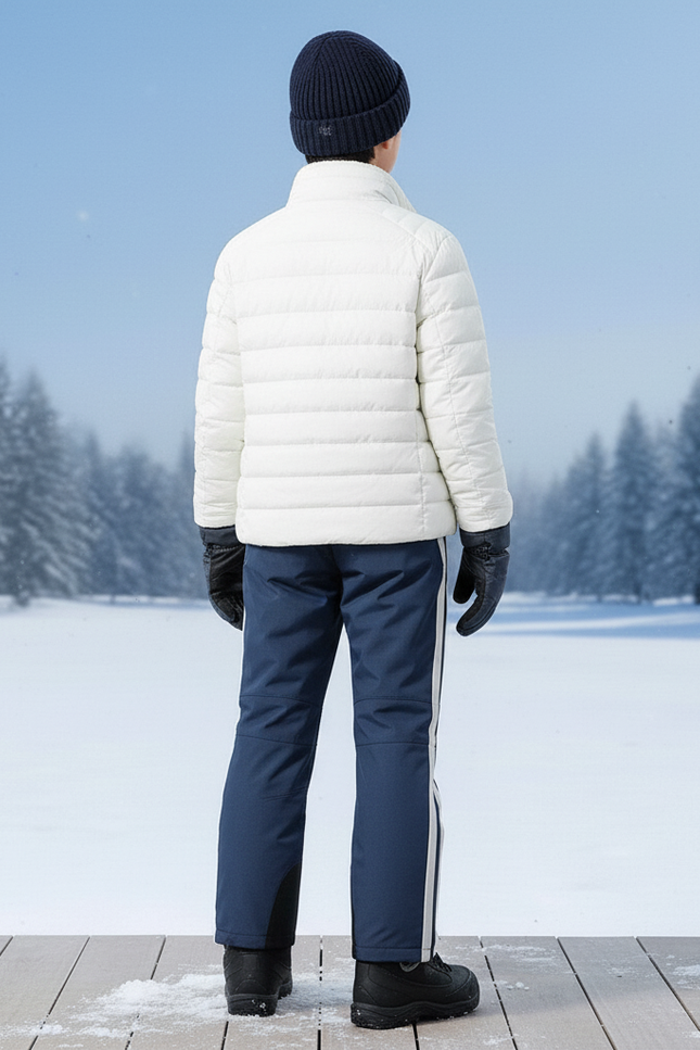 Pantalon De Ski Bleu Marine Enfant Imperméable Thermique - Polyester - vue 2