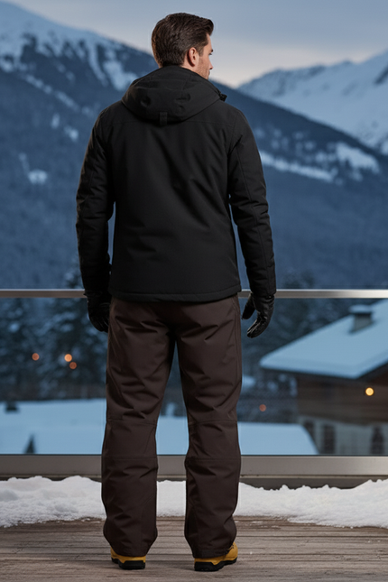 Pantalon De Ski Marron - Polyester - vue 2