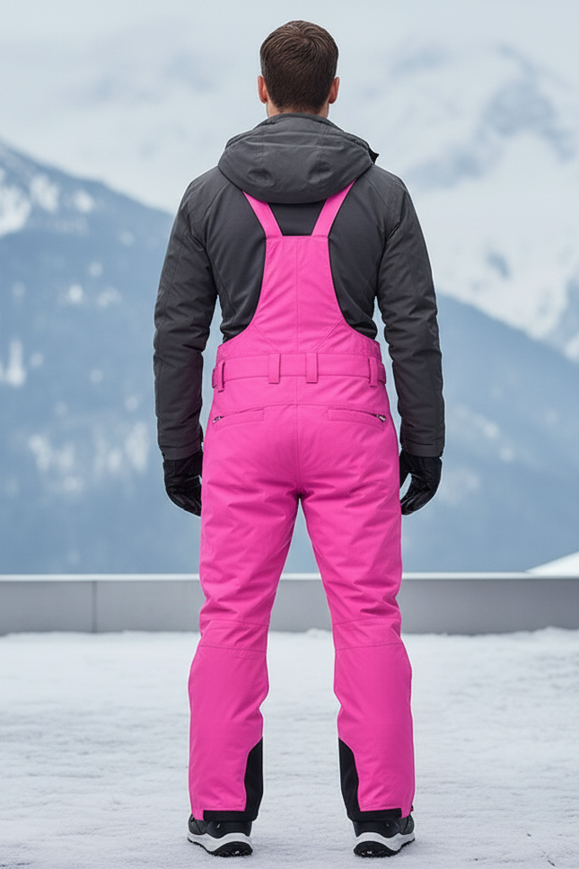 Pantalon De Ski Rose Homme - Polyester - vue 2