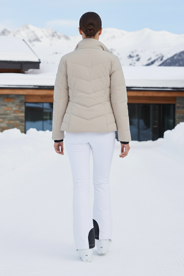 Pantalon Blanc De Ski Femme - Polyester - vue 2