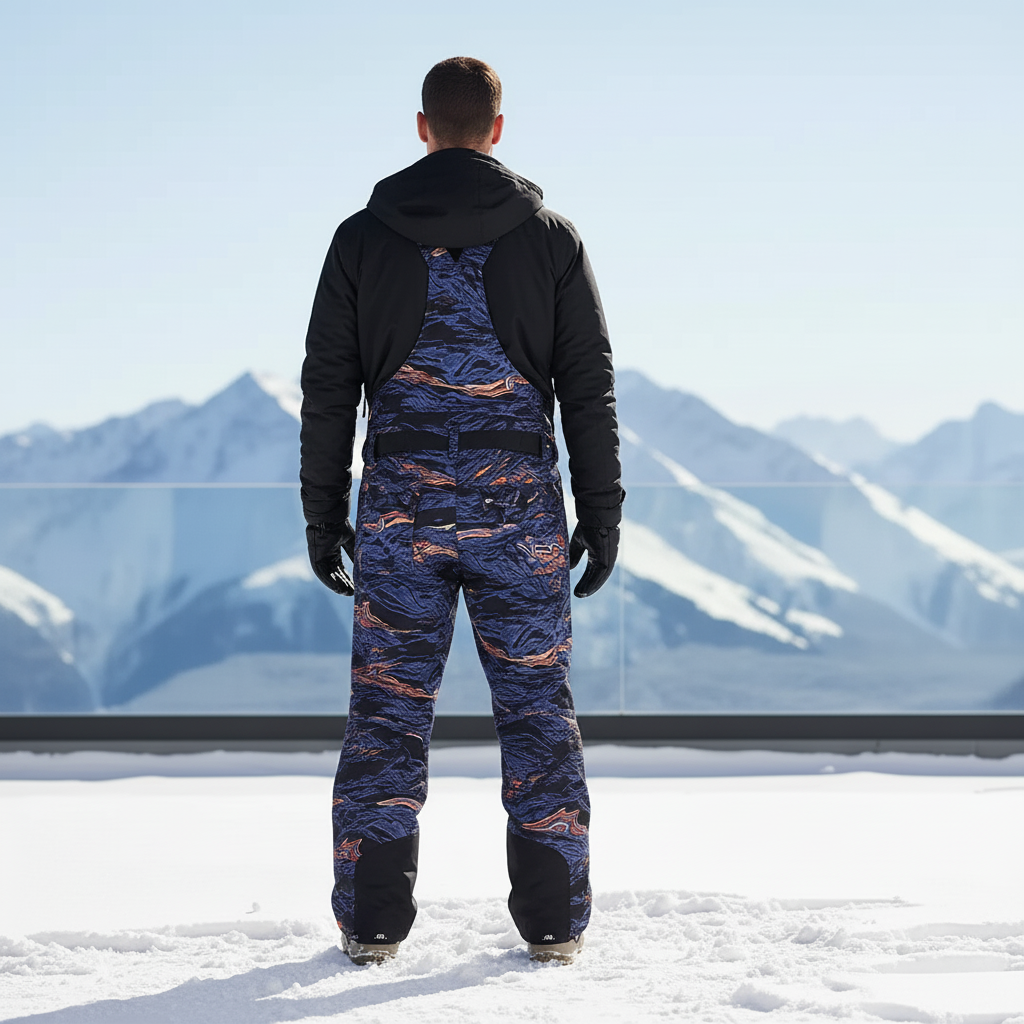 Pantalon De Ski Camouflage - Imprimé Polyester - vue 2