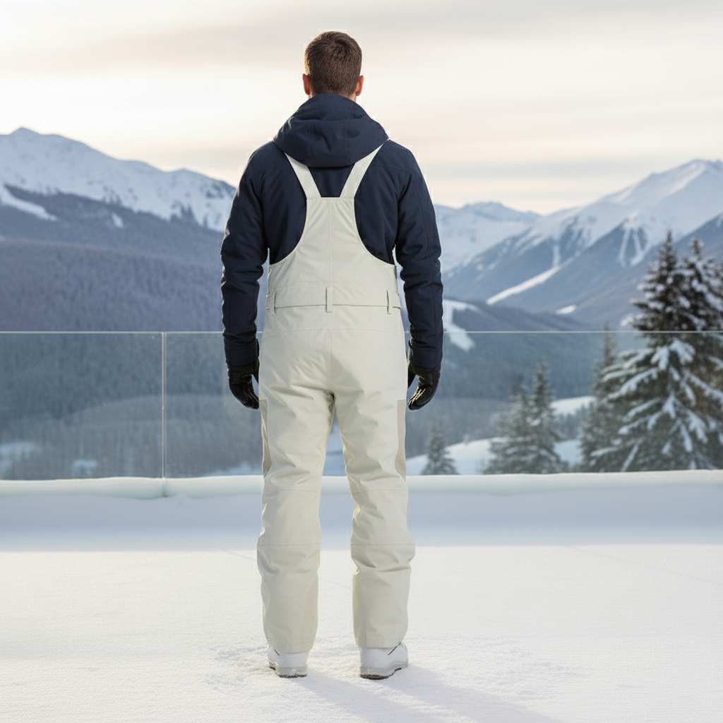 Pantalon De Ski Beige - Polyester - vue 2