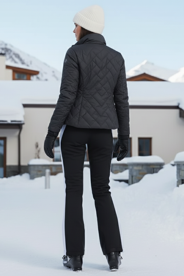 Pantalon Fuseau De Ski - Noir Polyester - vue 2
