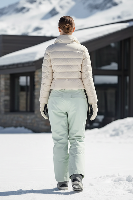 Pantalon De Ski Vert Ample Imperméable Unisexe - Polyester - vue 2