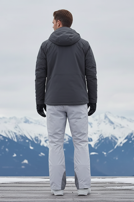Pantalon De Ski Gris Clair - Polyester - vue 2