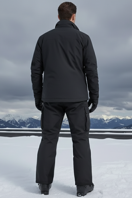 Pantalon De Ski 8cbb - Noir Polyester - vue 2