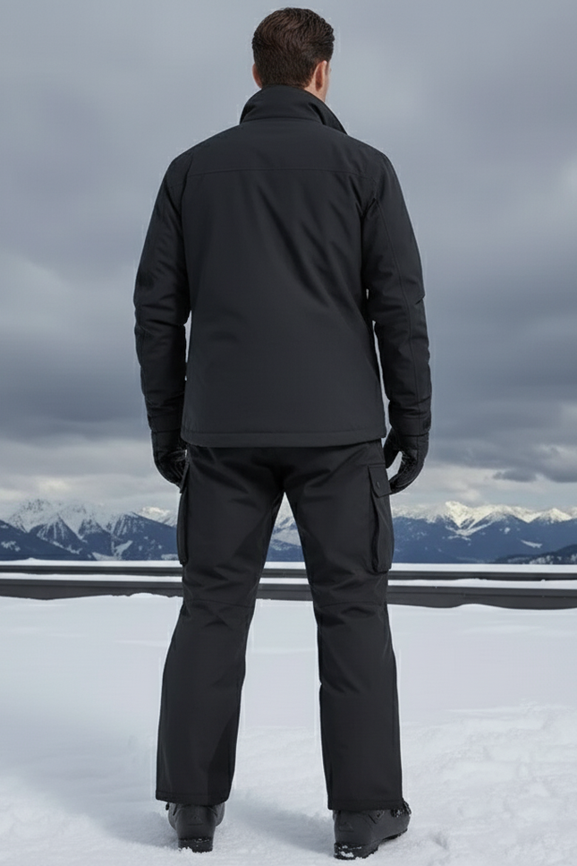 Pantalon De Ski 8cbb - Noir Polyester - vue 2