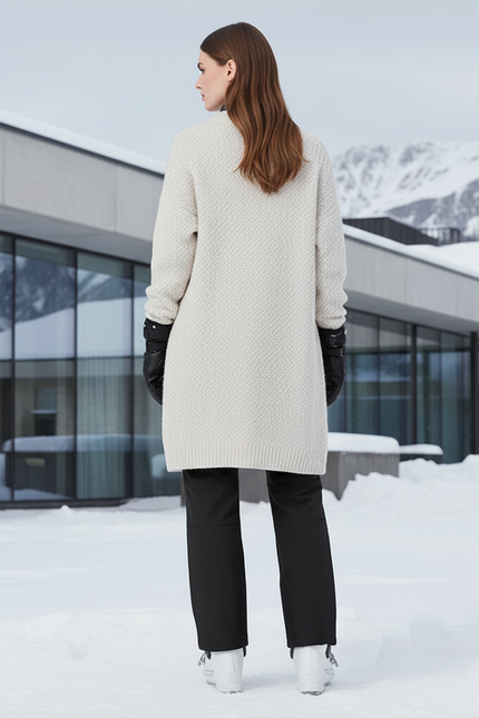 Pantalon De Ski Noir Imperméable Femme Hiver - Polyester - vue 2