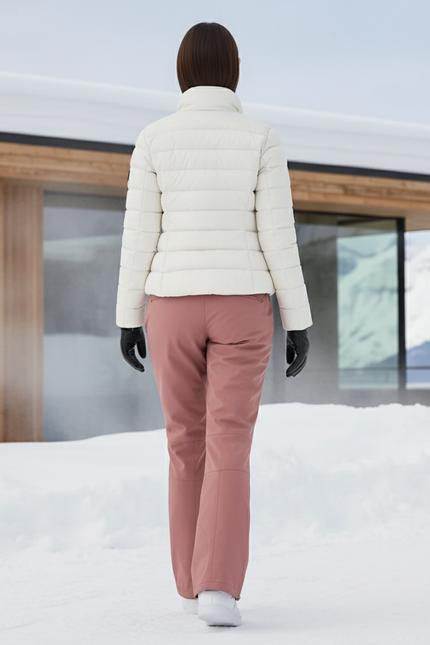 Pantalon De Ski Rose Coupe Droite Imperméable Hiver Femme - Polyester - vue 2