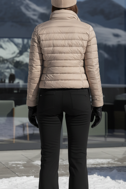 Pantalon De Ski Noir Slim Imperméable Femme Élégant - Polyester - vue 2