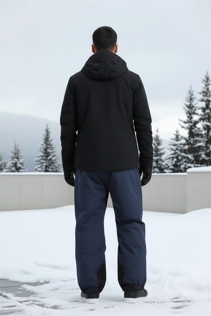 Pantalon De Ski Bleu - Marine Polyester - vue 2