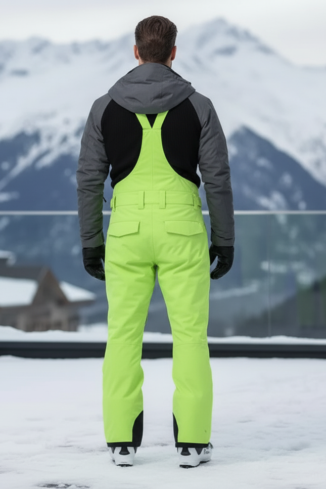 Pantalon De Ski Jaune Homme - Polyester - vue 2