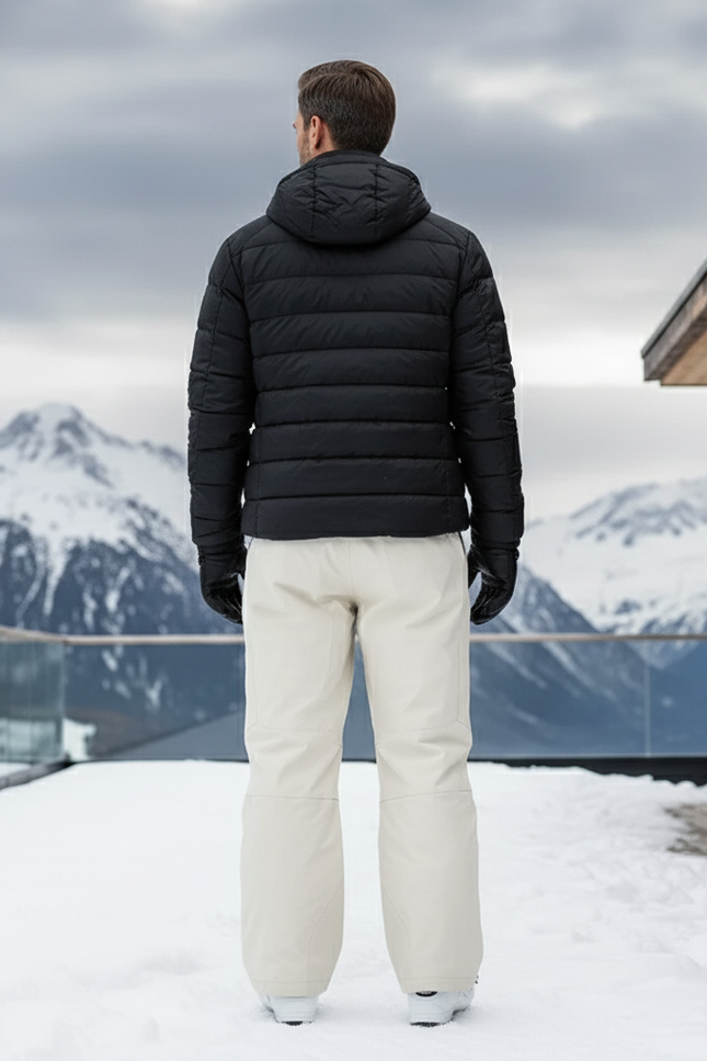 Sous Pantalon De Ski Homme - Beige Polyester - vue 2