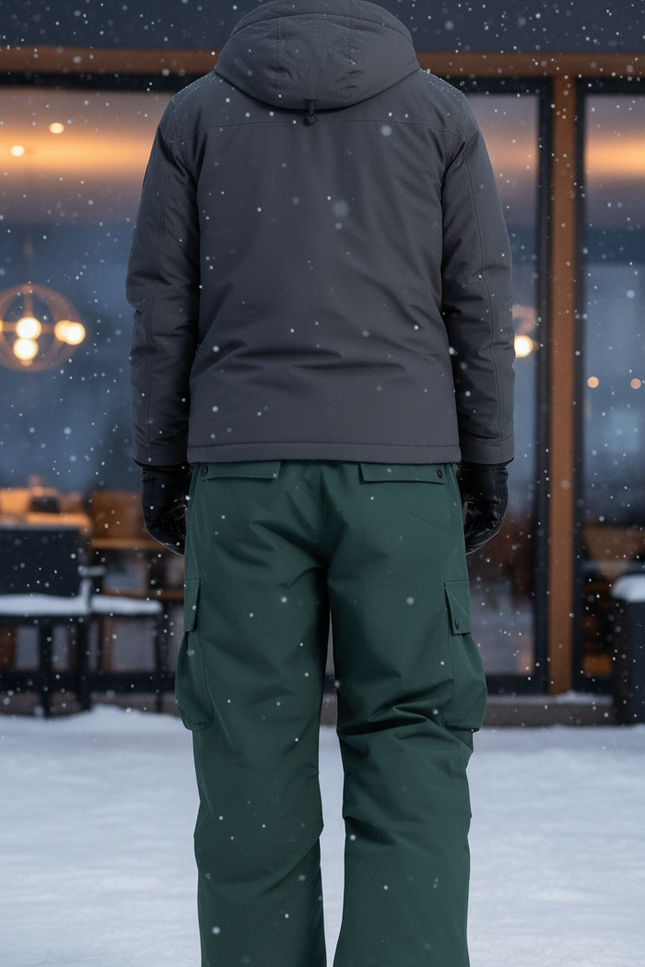 Pantalon De Ski Freestyle - Vert Polyester - vue 2