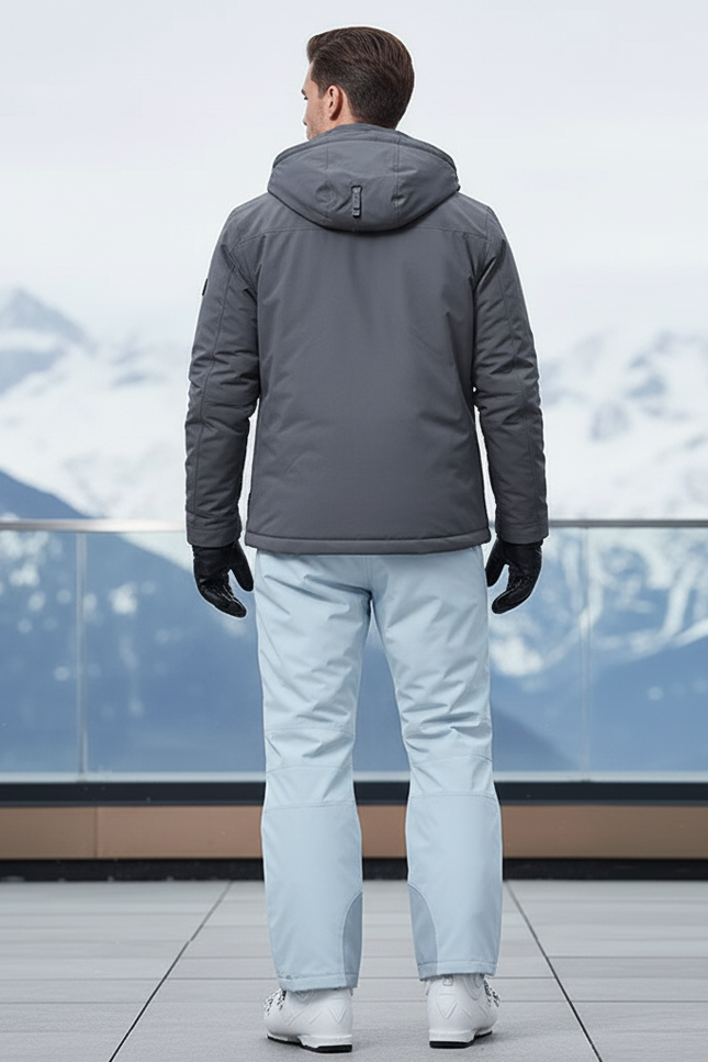 Pantalon De Ski Extensible - Bleu Polyester - vue 2