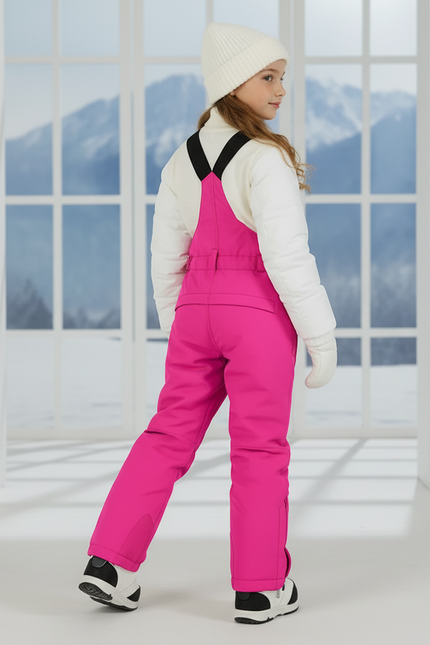 Pantalon Ski De Fond Enfant - Rose Polyester - vue 2