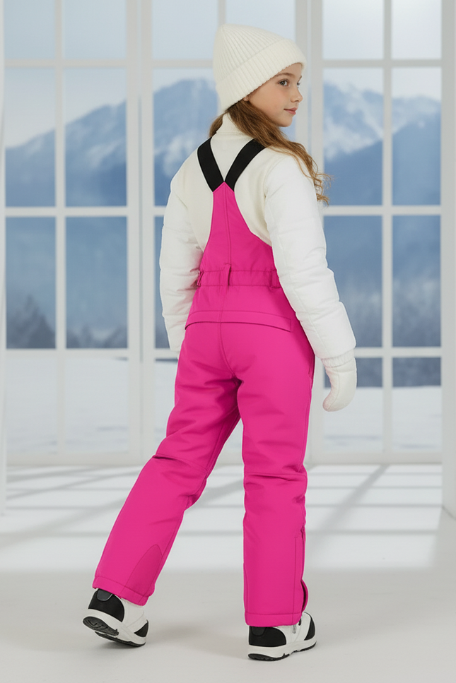 Pantalon Ski De Fond Enfant - Rose Polyester - vue 2