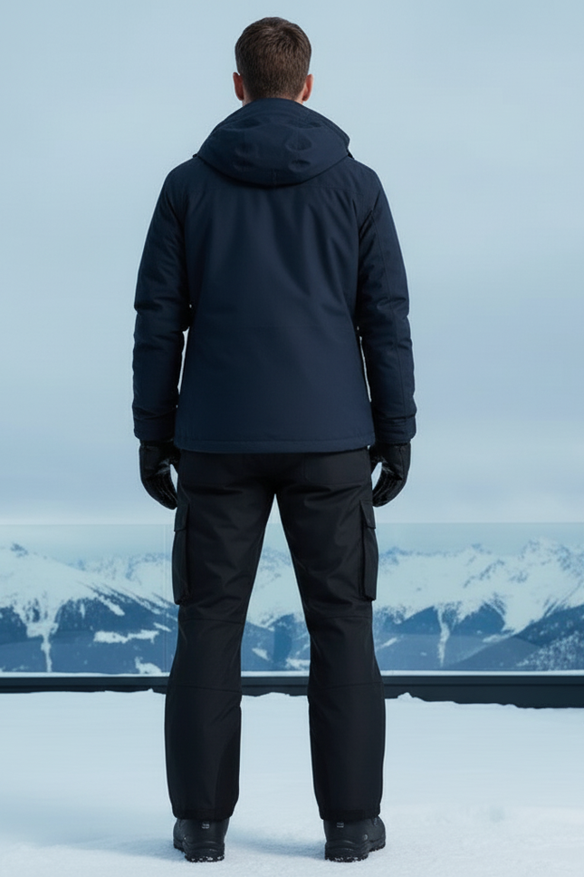 Pantalon De Ski Professionnel - Noir Polyester - vue 2