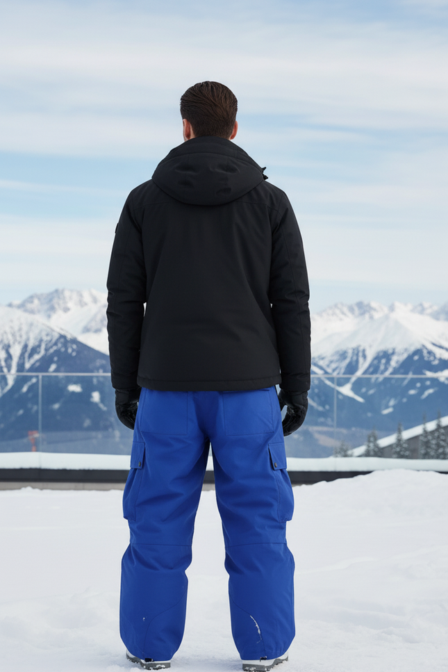 Pantalon De Ski Bleu Electrique - Polyester - vue 2